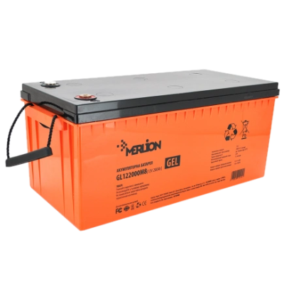 Аккумуляторная батарея 12 V 200 Ah MERLION GL122000M8