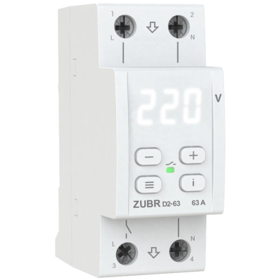 Реле напряжения ZUBR D2-63