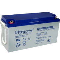 Свинцово-кислотная аккумуляторная батарея Ultracell UCG150-12 150А•ч 12В гелевая