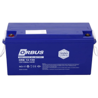 Свинцово-кислотная аккумуляторная батарея ORBUS CG12150 150A•ч 12В гелевая