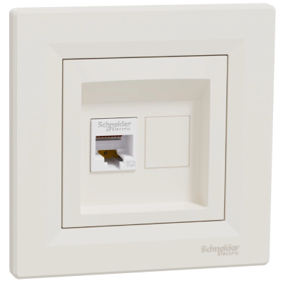 РОЗЕТКА КОМПЬЮТЕРНАЯ RJ45 UTP КАТ. 5Е Schneider Electric Asfora EPH4300123