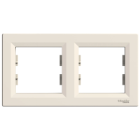 РАМКА ДВУХМЕСТНАЯ ГОРИЗОНТАЛЬНАЯ Schneider Electric Asfora EPH5800223