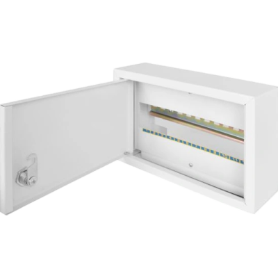 Шкаф металлический, под 12 мод., навесной, с замком E.NEXT e.mbox.stand.n.12.z
