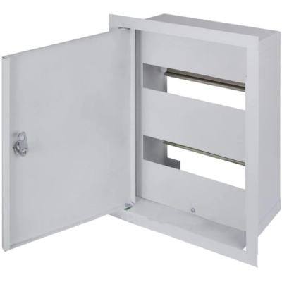 Шкаф металлический, под 24 встраиваемых мод. с замком E.NEXT e.mbox.stand.w.24.z