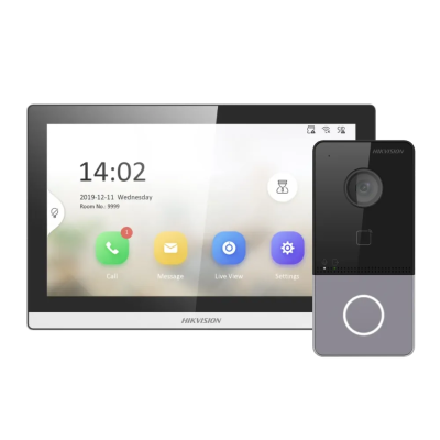 Комплект відеодомофона Hikvision WI-FI DS-KV6113-WPE1(C)+ DS-KH6350-WТE1 "Стандарт"