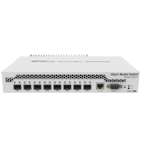 Коммутатор 8 портов управляемый MikroTik CRS309-1G-8S+IN 10G SFP+