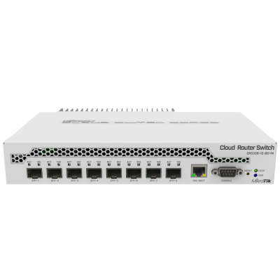 Коммутатор 8 портов управляемый MikroTik CRS309-1G-8S+IN 10G SFP+