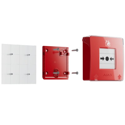 Ручной пожарный извещатель Ajax Manual Call Point (Red) (8EU) ASP