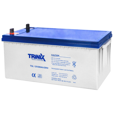 Аккумуляторная батарея 12В 200А•ч Trinix TGL12V200Ah/20Hr