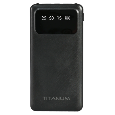 Повербанк TITANUM OL21 Black 10000mAh