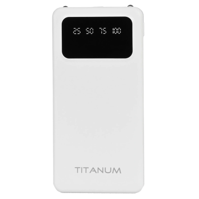 Повербанк TITANUM OL21 White 10000mAh