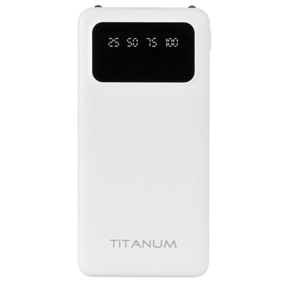 Повербанк TITANUM OL22 White 20000mAh