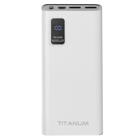 Повербанк TITANUM 727S White 20 000 мА•ч