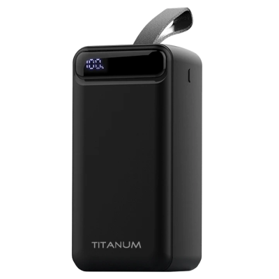 Повербанк TITANUM 741 Black 50000mAh