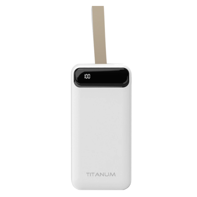 Повербанк TITANUM 741 White 50000mAh