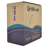Кабель для нар. работ, с жилами питания, 305 м OK-Net КПП-ВП (100) 4*2*0,51+2*0,75 мм2 (U/UTP-cat.5Е)