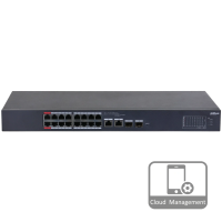 Коммутатор 16 портов управляемый Dahua DH-CS4218-16ET-135 PoE