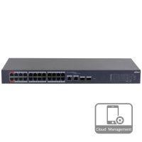 Коммутатор 28 портов управляемый Dahua DH-CS4226-24ET-240 PoE