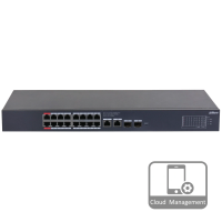 Коммутатор 16 портов управляемый Dahua DH-CS4220-16GT-190 PoE