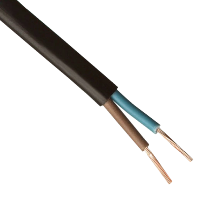Провод ШВВП черный (бухта 100 м.) Каблекс 2х0,75