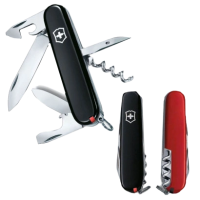 Нож черно-красный Victorinox Swiss Army Spartan Ukraine 1.3603.3.1