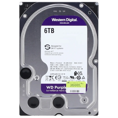 жесткий диск Western Digital WD Purple Surveillance WD63PURU