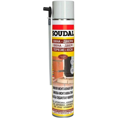 Пена монтажная зимняя 750мл SOUDAL