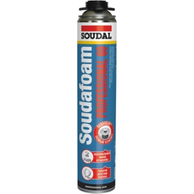Пена монтажная 750мл SOUDAL Soudafoam Gun P60