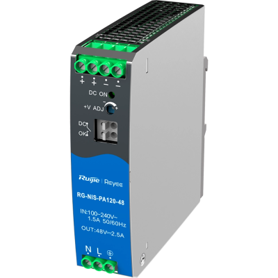 Источник питания AC/DC 120 Вт на DIN-рейке Ruijie RG-NIS-PA120-48