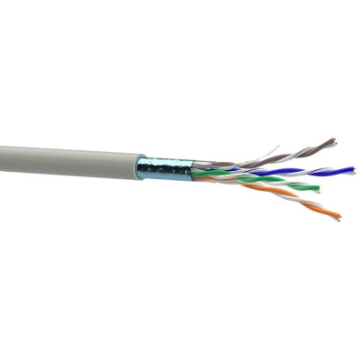 Кабель (FTP безгалогенний LSOH) бухта 305м OK-NET КПВонг-HFЭ-ВП (200) 4*2*0,51 (F/UTP-cat.5E LSOH)