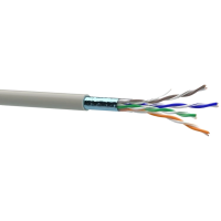 Кабель (FTP безгалогенный LSOH) бухта 305м OK-NET КПВонг-HFЭ-ВП (200) 4*2*0,51 (F/UTP-cat.5E LSOH)