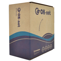 Кабель UTP уличный 2*2*0,48 500 м OK-Net КПП-ВП (100) cat 5e