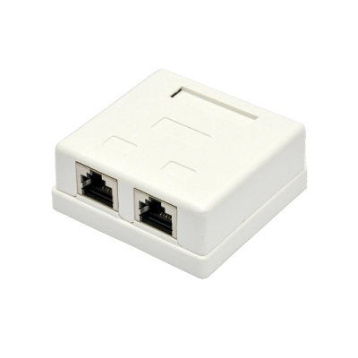 Розетка внешняя 2хSTP RJ45 EPNew