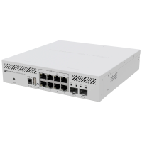 Коммутатор 8 портов управляемый MikroTik CRS310-8G+2S+IN