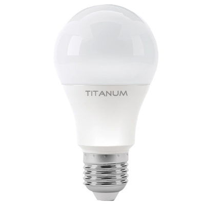 LED лампа TITANUM А60 10W E27 4100K 220V