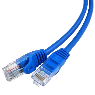 Патч-корд синий 1м UTP CAT5e