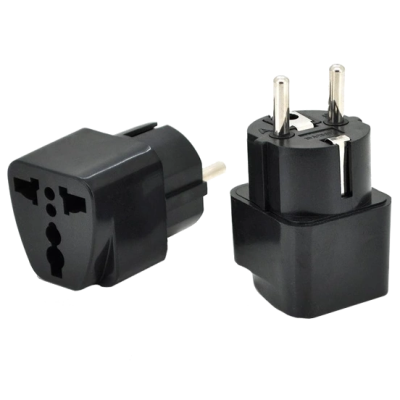 Переходник на евророзетку TEFAL Black (YT-AESTTf/B)
