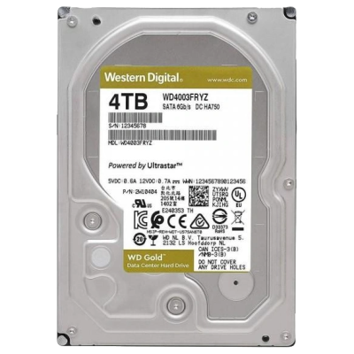 Жесткий диск 3.5" 4TB Western Digital (WD4003FRYZ)
