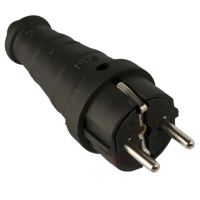 Вилка боковая с ручкой с/к каучуковая FAR