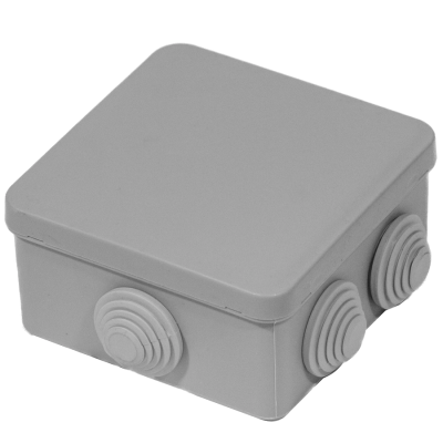 Коробка распределительная квадратная внешняя IP54, UEA (100х100x50)