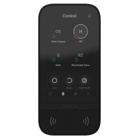 Клавиатура Ajax KeyPad TouchScreen (8EU) black