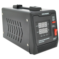 Стабилизатор напряжения релейный 1xShuko, DC140-260V, AC220, BOX, Q Green Wave Mauser 500VA (350Вт)