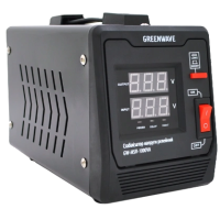 Стабилизатор напряжения релейный 1xShuko, DC140-260V, AC220±8%, BOX Green Wave Mauser 1000VA (700Вт)