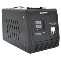 Стабилизатор напряжения релейный клеммные колодки DC140-260V, AC220 Green Wave Mauser 5000VA (3500Вт)