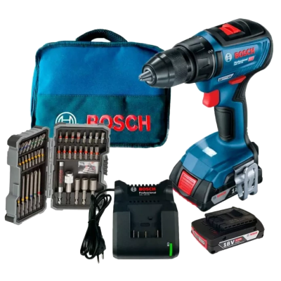 Аккумуляторная дрель-шуруповерт Bosch GSR 18V-50 Set (06019H5004)