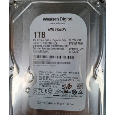 Жесткий диск внутренний Western Digital WD10PURU-78 1Тб
