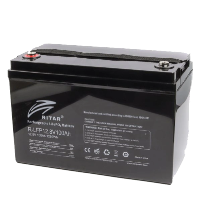 Аккумуляторная батарея с bluetooth Ritar R-LFP12.8V100AH