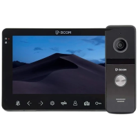 Комплект видеодомофона BCOM BD-780FHD Black Kit