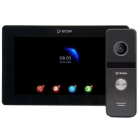 Комплект видеодомофона BCOM BD-770FHD Black Kit
