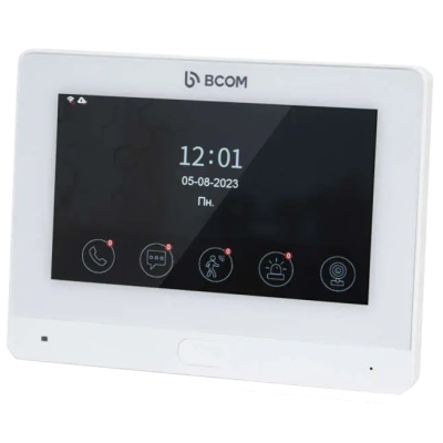 Видеодомофон BCOM BD-760FHD/T White